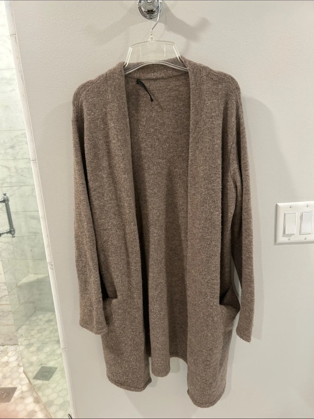 Jenni Kayne Cardi-Coat - Taupe, size S. - Picture 1 of 4